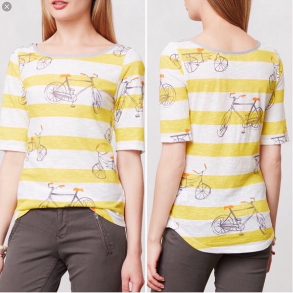 Anthropologie Tops - Anthropologie Daydream Tee in Yellow